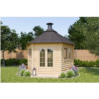 Fjordholz 6-Eck Grillpavillon Modell Gunnar 9m² Rabatt: 26 % Unkategorisiert online kaufen
