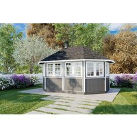 Großer Grillpavillon “Albatros” 5x3m | Grillpavillon aus Holz | Gartenhaus 3x5m | Grillkota | Gartenhaus mit Grill Unkategorisiert online kaufen