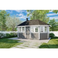 Großer Grillpavillon “Albatros XL” 5x3m | Großer Grillpavillon aus Holz | Gartenhaus 3x5m | Grillkota | Gartenhaus mit Grill Unkategorisiert online kaufen