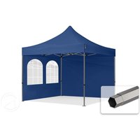 TOOLPORT 3x3m Stahl Faltpavillon, inkl. 2 Seitenteile, dunkelblau - (600007) Unkategorisiert online kaufen TOOLPORT 3x3m Stahl Faltpavillon, inkl. 2 Seitenteile, dunkelblau - (600007) Unkategorisiert online kaufen