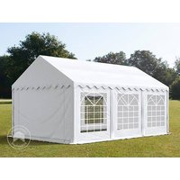 TOOLPORT 3x6m Partyzelt, PVC-Plane, weiß - (4762) Unkategorisiert online kaufen
