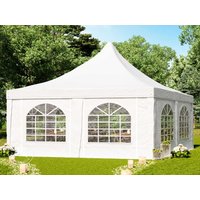TOOLPORT 5x5m Pagodenzelt, PVC-Plane, weiß - (1064) Unkategorisiert online kaufen TOOLPORT 5x5m Pagodenzelt, PVC-Plane, weiß - (1064) Unkategorisiert online kaufen