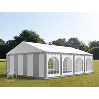 TOOLPORT 5x8m Partyzelt, PVC-Plane, grau-weiß, mit Bodenrahmen - (7181) Unkategorisiert online kaufen TOOLPORT 5x8m Partyzelt, PVC-Plane, grau-weiß, mit Bodenrahmen - (7181) Unkategorisiert online kaufen