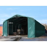 TOOLPORT 6x12m Zelthalle, PRIMEtex-Plane, dunkelgrün, mit Statik (Erduntergrund) - (49424) Unkategorisiert online kaufen TOOLPORT 6x12m Zelthalle, PRIMEtex-Plane, dunkelgrün, mit Statik (Erduntergrund) - (49424) Unkategorisiert online kaufen