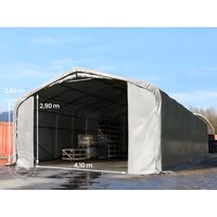 TOOLPORT 6x12m Zelthalle, PRIMEtex-Plane, grau, ohne Statik - (49522) Unkategorisiert online kaufen
