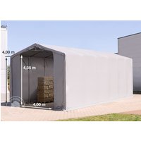 TOOLPORT 6x12m Zelthalle, PVC-Plane, grau, mit Statik (Erduntergrund) - (93897) Unkategorisiert online kaufen