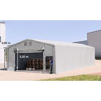 TOOLPORT 8x12m Zelthalle, PVC-Plane, grau, mit Statik (Erduntergrund) - (93922) Unkategorisiert online kaufen