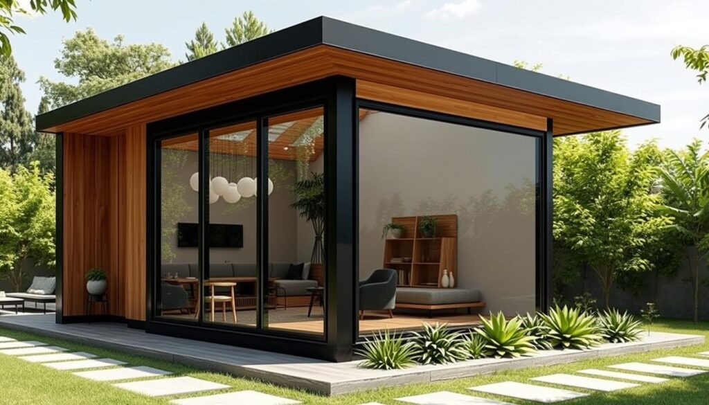 Moderner Pavillon 3x4 Design