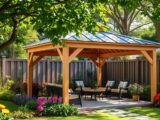 Pavillon 5×5 – Robuster Gartenpavillon für jeden Anlass