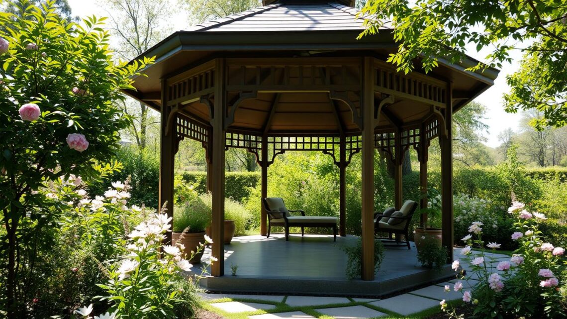 6-Eck-Pavillons für Garten und Terrasse kaufen