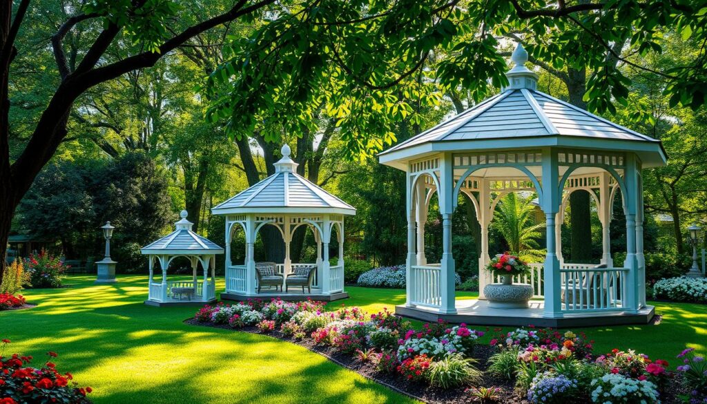 6-Eck-Pavillons Größenauswahl