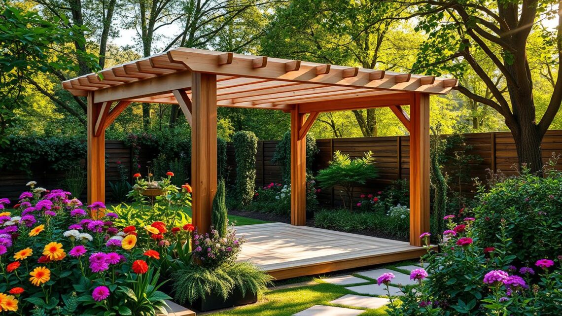 Alpholz Gartenpavillon – Ihr Outdoor-Wohlfühlplatz