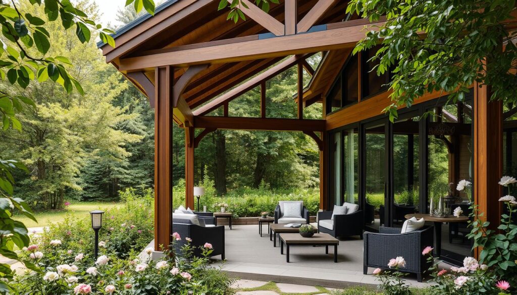 Alpholz Gartenpavillon Designvielfalt