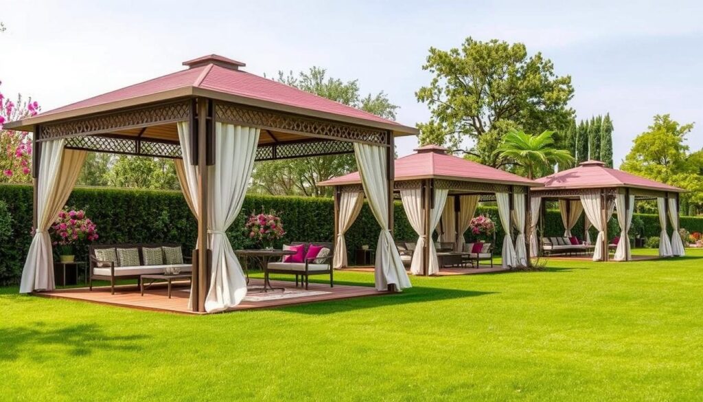 Karibu Pavillons Größenauswahl