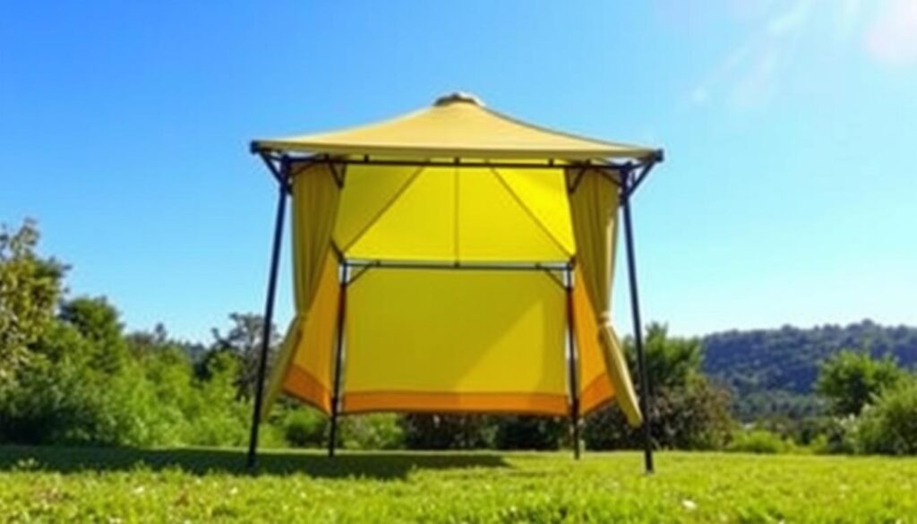 Klassischer Faltpavillon