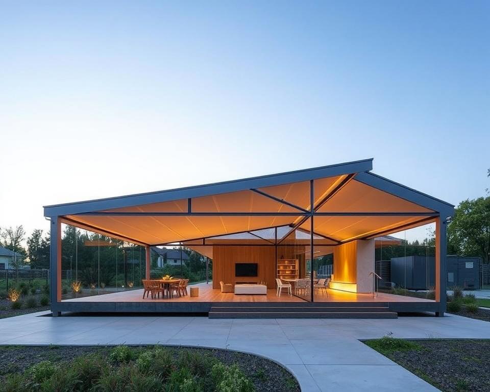 Multifunktionale Pavillon-Architektur Multifunktionale Pavillon-Architektur