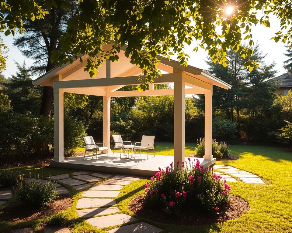 Pavillon Standort und Nutzung Pavillon Standort und Nutzung