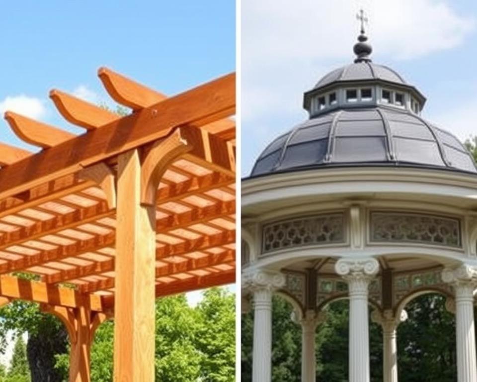 Pergola und Pavillon Kostenvergleich Pergola und Pavillon Kostenvergleich
