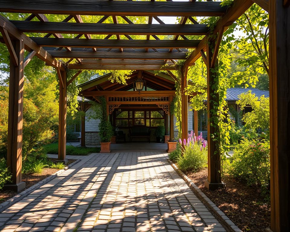 Was ist der unterschied zwischen Pergola und Pavillon?