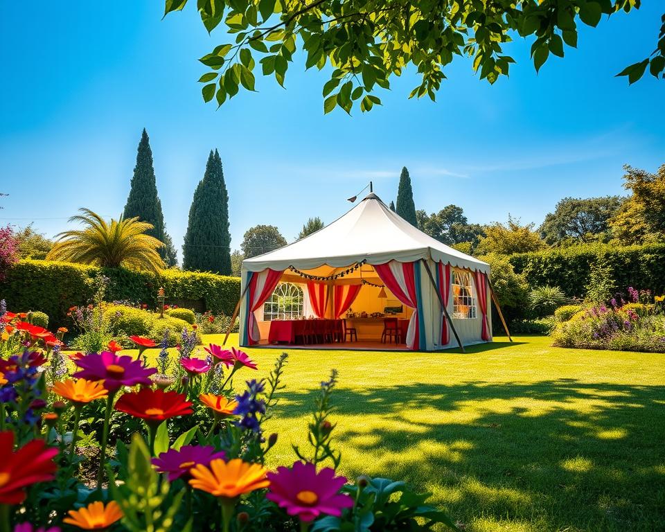 3-Monats-Regel für Gartenzelte