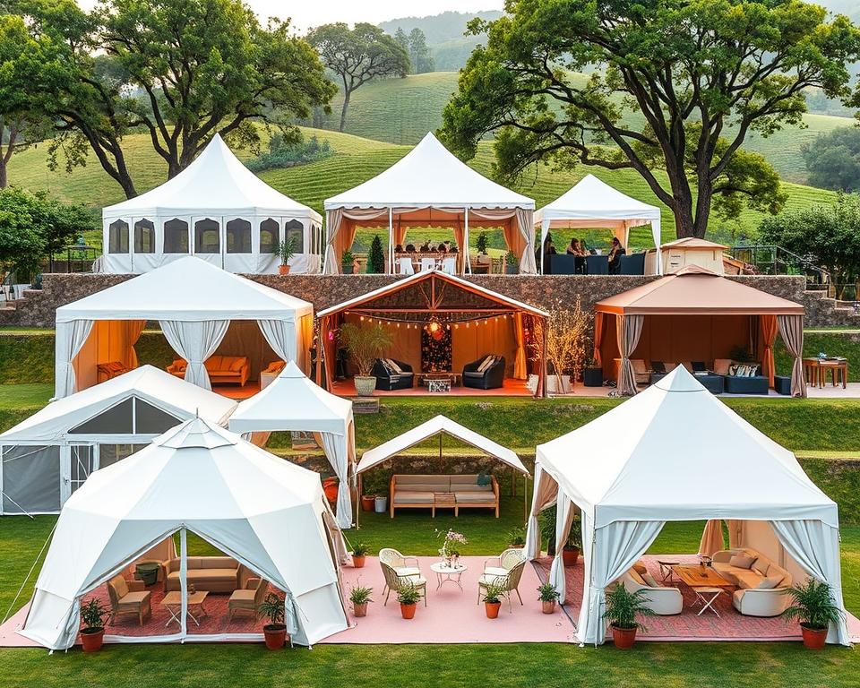 Alternative Zeltaufbaukonzepte Alternative Zeltaufbaukonzepte