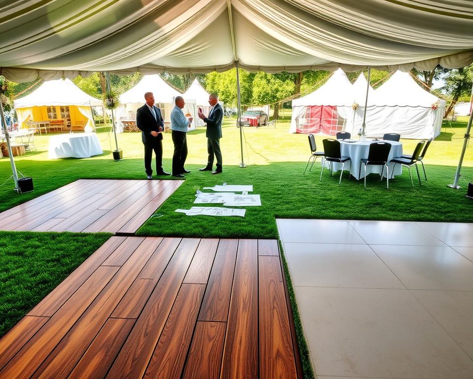 Event Arten Zeltboden Tipps