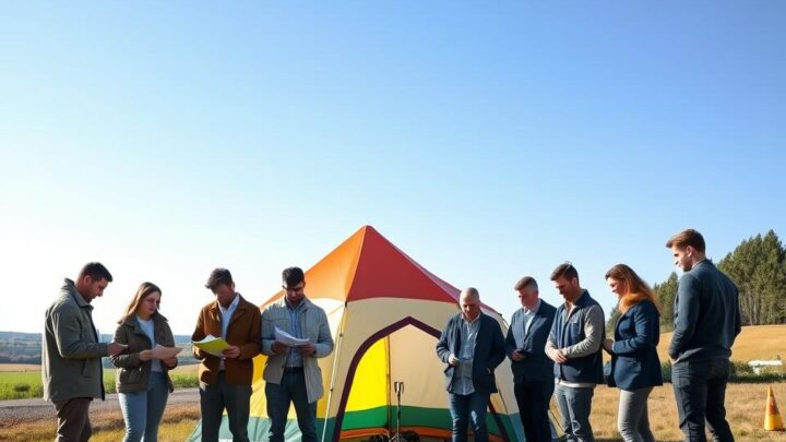 Ist ein Lagerzelt genehmigungspflichtig?