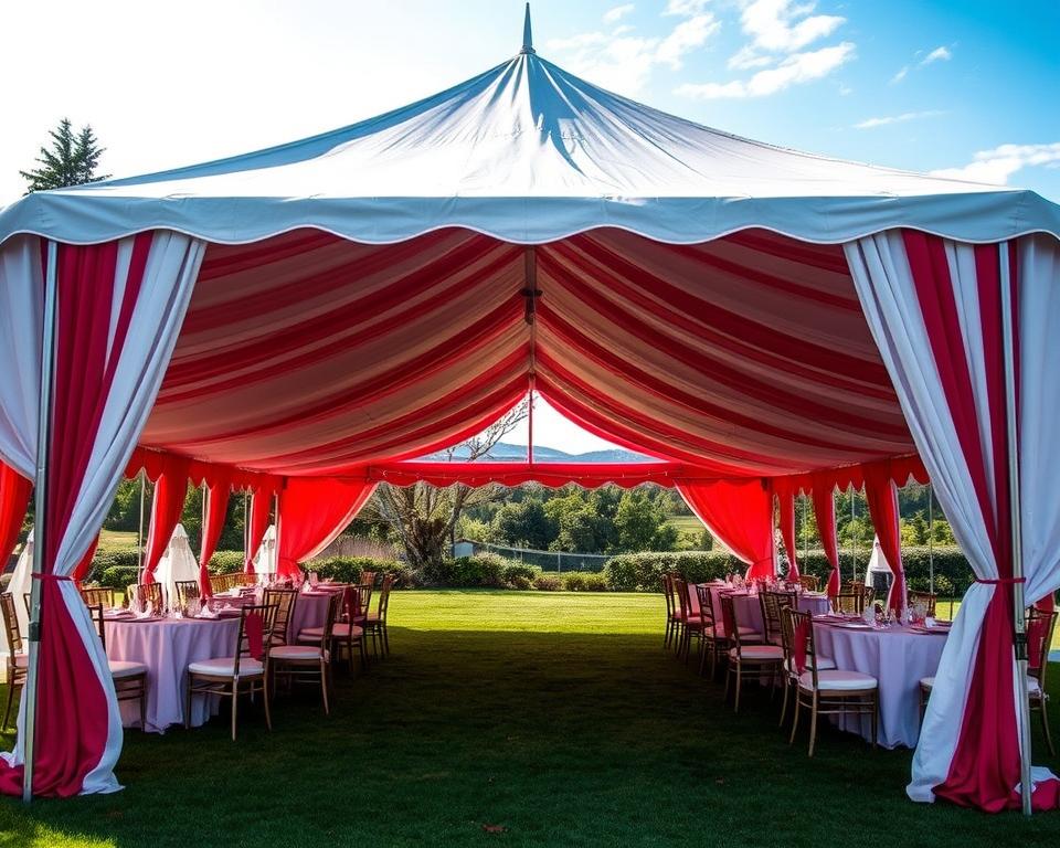 Partyzelt Größe und Stabilität Partyzelt Größe und Stabilität