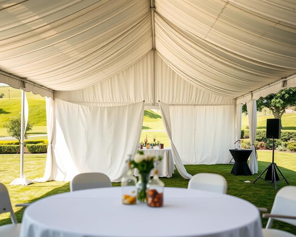 Partyzelt Größe und flexible Seitenteile Partyzelt Größe und flexible Seitenteile