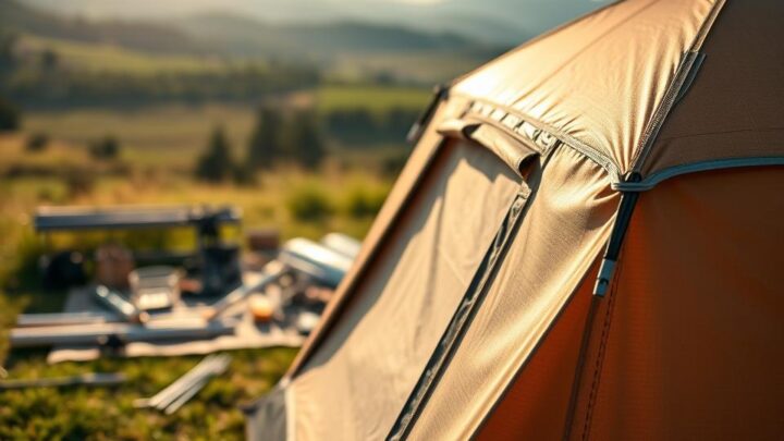 Wie lange hält ein Lagerzelt?