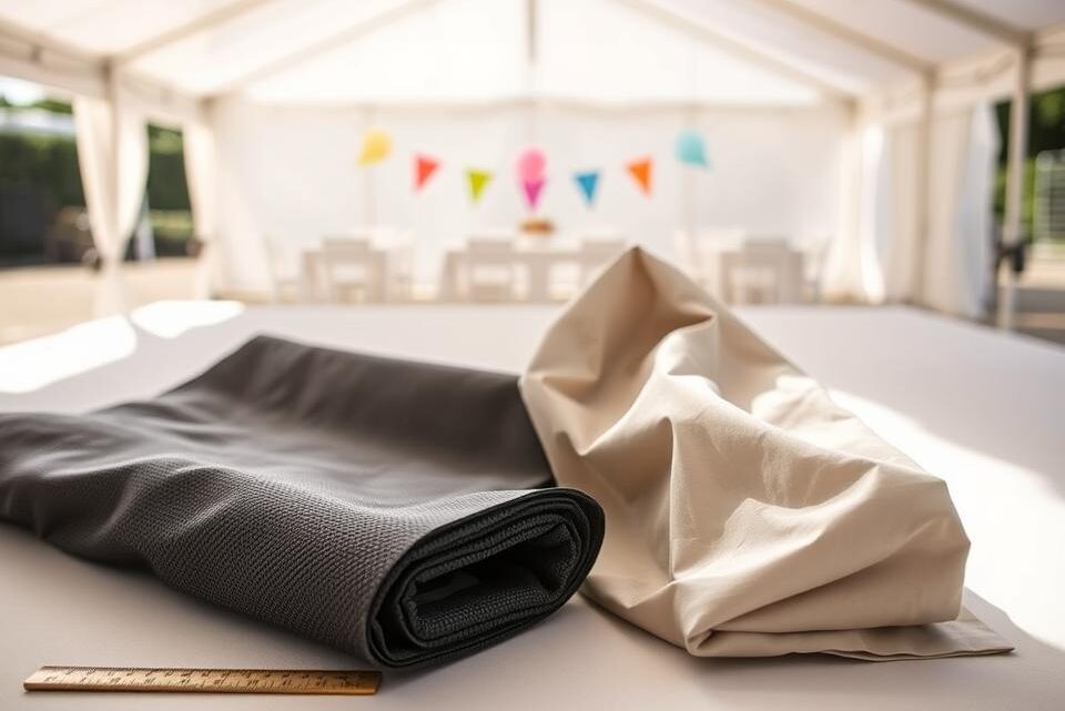 Welche Planenstärke für Ihr Partyzelt?