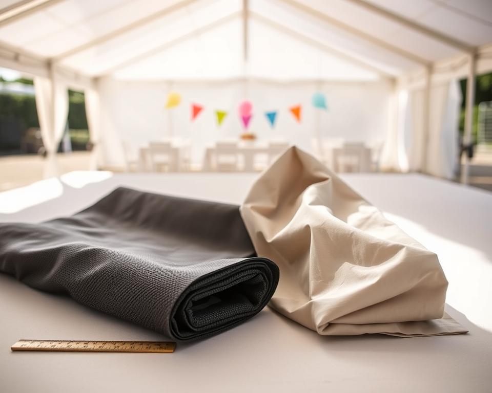 Welche Planenstärke für Ihr Partyzelt?