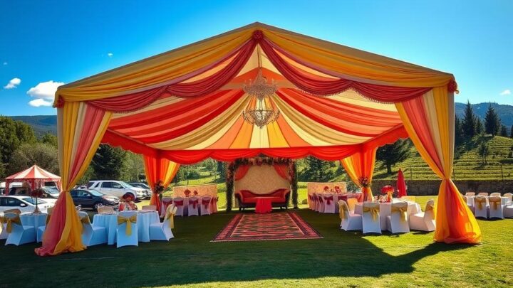 Welches Partyzelt ist der Testsieger?