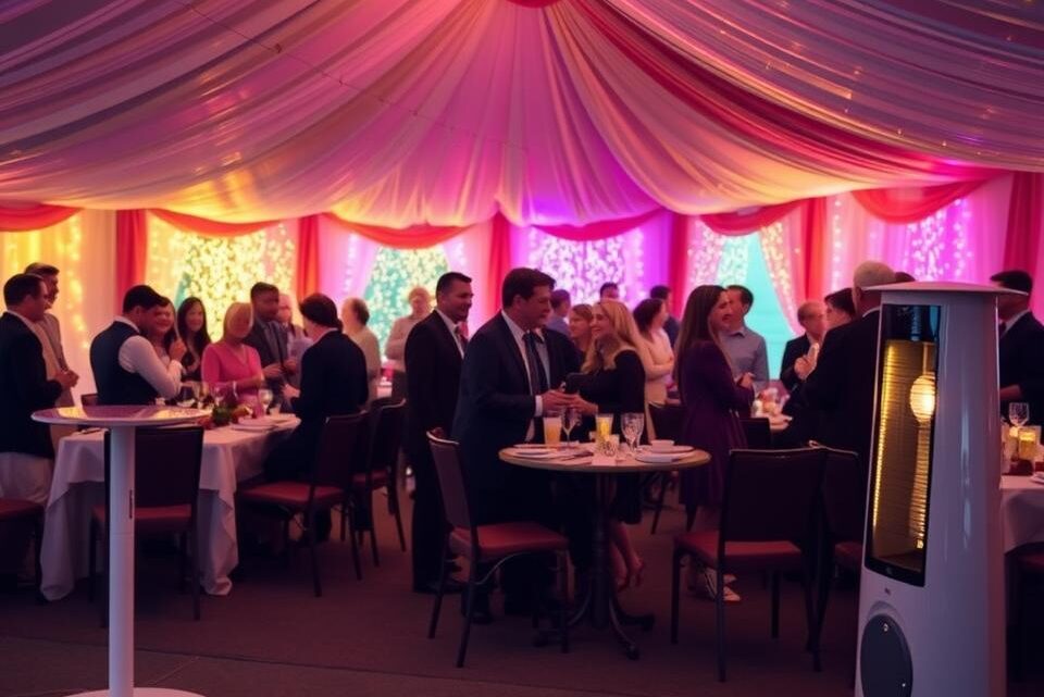 Partyzelt beheizen: So heizt du dein Zelt für deine Gäste