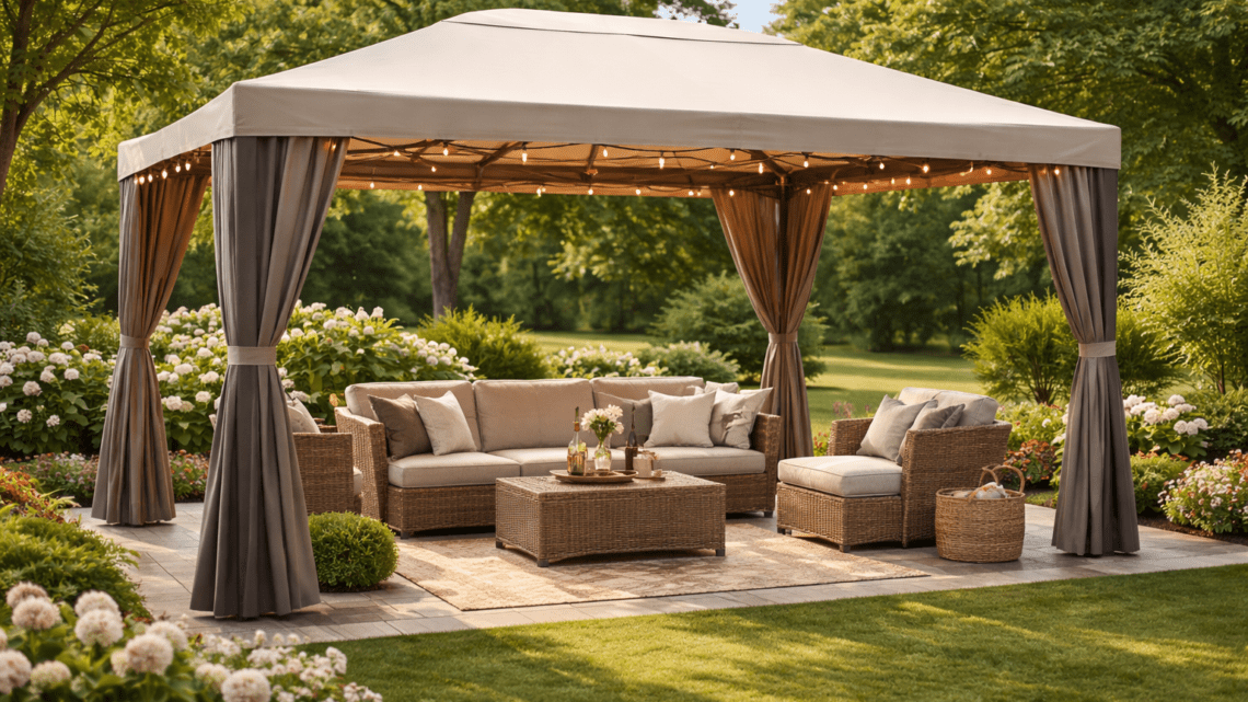 Pavillonzelte – Der umfassende Ratgeber für Garten, Events und Outdoor-Erlebnisse