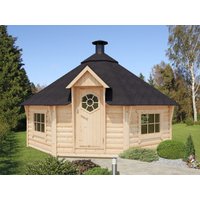 Fjordholz 8-Eck Grillkota Modell Nils 17 m² Rabatt: 26 %