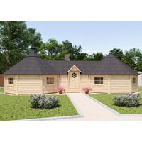 Fjordholz Doppelkota Modell Alva 38 m² Rabatt: 26 %
