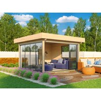 Fjordholz Glaspavillon Alu 44 C Rabatt: 26 %