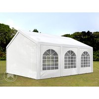 TOOLPORT 3x6m Partyzelt, PE-Plane, weiß - (91104)