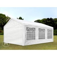 TOOLPORT 3x6m Partyzelt, PE-Plane, weiß - (90101)