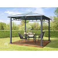 TOOLPORT 3x3 m Hardtop Gartenpavillon, ohne Seitenteile - (300167)