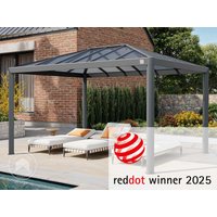 PRIMEYARD 3x4m Hardtop Gartenpavillon, ohne Seitenteile - (300660)