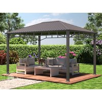 TOOLPORT 3x4 m Hardtop Gartenpavillon, ohne Seitenteile - (301352)
