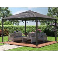 TOOLPORT 4x4 m Hardtop Gartenpavillon, ohne Seitenteile - (301353)