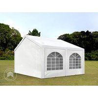 TOOLPORT 3x5m Partyzelt, PE-Plane, weiß - (91103)