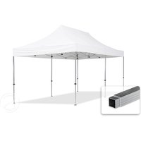 TOOLPORT 3x6m Aluminium Faltpavillon, ohne Seitenteile, weiß - (59032)