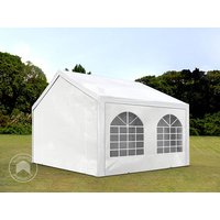 TOOLPORT 3x3m Partyzelt, PE-Plane, weiß - (91101)
