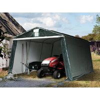 TOOLPORT 3,3x4,7m Zeltgarage, PE-Plane, dunkelgrün - (7819)