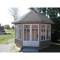 8-Eck-Holzpavillon “Katrin” 4x4m