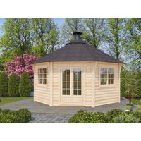 Fjordholz 8-Eck Grillpavillon Modell Gunnar 17m² Rabatt: 26 %